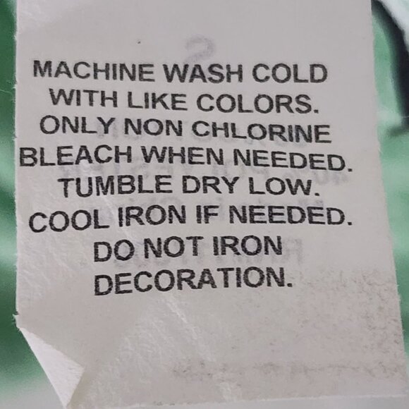 Peanuts Snoopy Sharing a Red Scarf with Woodstocks Green Cotton Poly Tee Size S - Picture 16 of 16